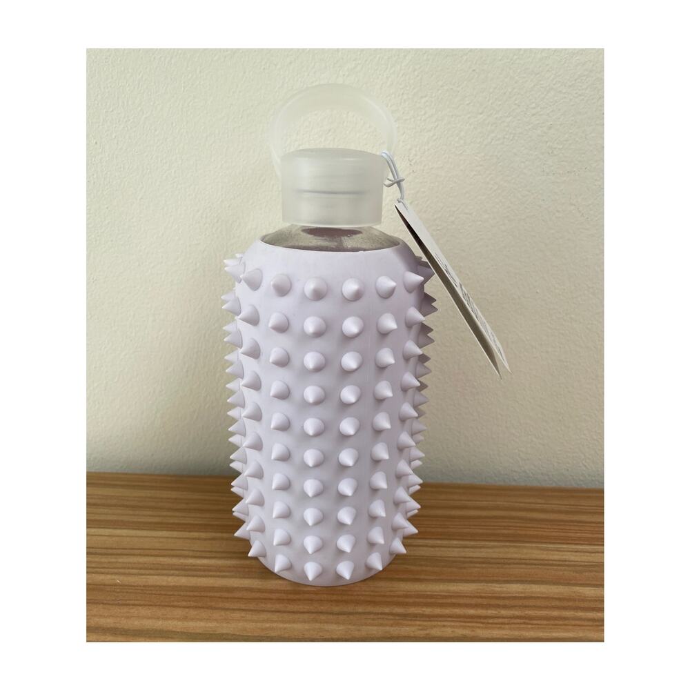 bkr Spiked Glass Water Bottle - Light Purple
